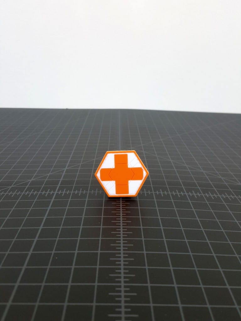Hexagon Medical Cross Patch image