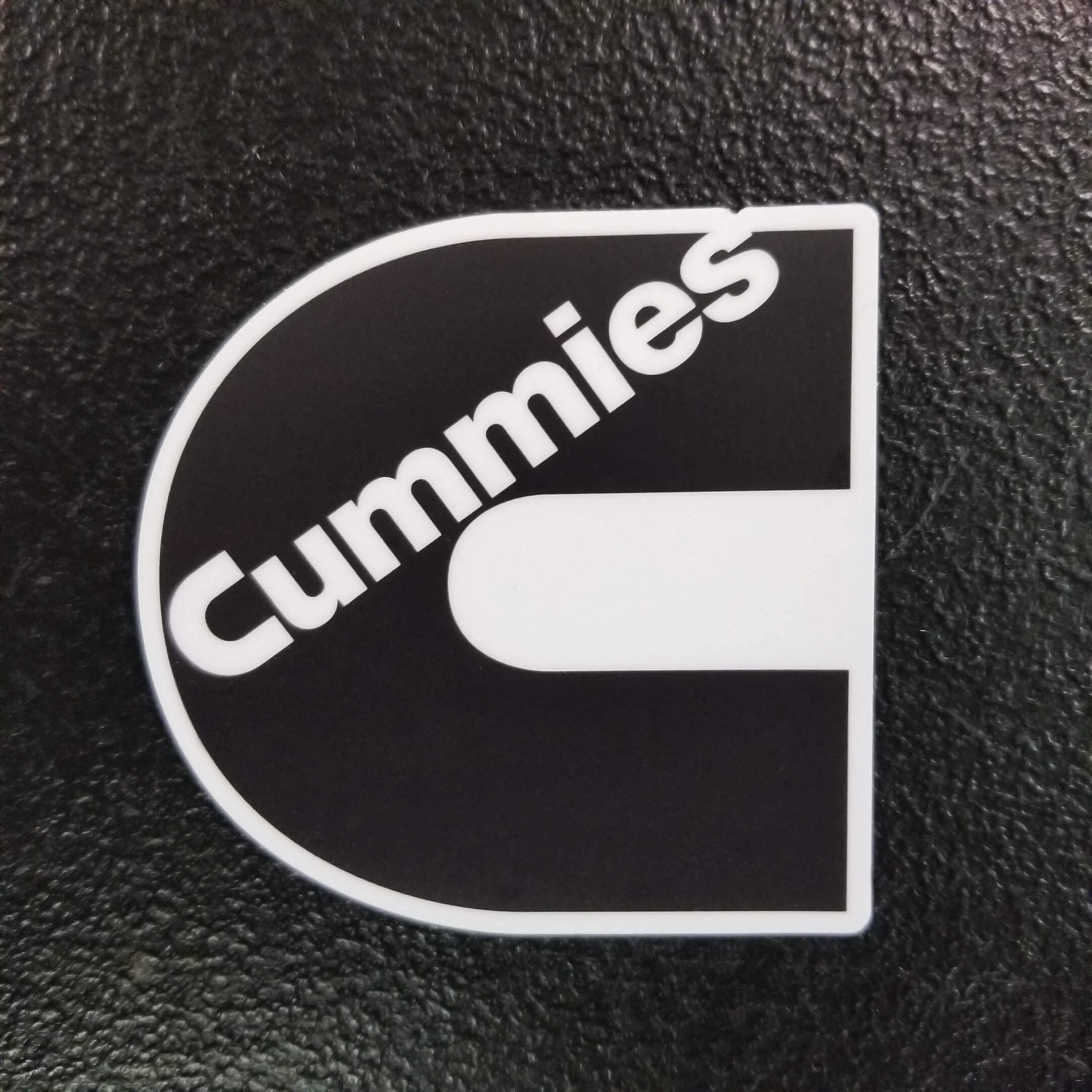 Powered by Cummmies sticker